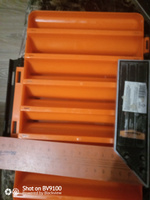 Коробка для приманок двухсторонняя Aquatech 17500 (275х195х55мм) оранжевая #6, Радик С.