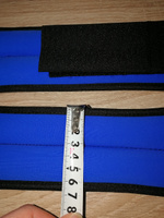 Набор утяжелителей для рук и ног неопреновые LVP, 2 шт х 0,5 кг, цвет: синий #100, Екатерина Б.