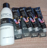 EPICA PROFESSIONAL Colorshade Крем краска 001 Ice пастельное тонирование Лед, профессиональная краска для волос, 100 мл #281, Лидия Ф.