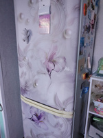 Наклейка на холодильник DEKORIO, наклейки на стену для декора, декор для дома, самоклеящаяся пленка #43, Любовь К.