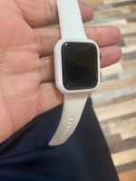Защитный (противоударный) бампер на часы Apple watch / Пластиковый чехол на боковую поверхность для Apple watch (Эпл вотч) 4/5/6/SE, 40mm #13, Павел И.