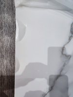 "Мрамор" Фартук кухонный на стену 4000х600 мм стеновая 3д панель влагостойкая декоративная для кухни и ванной #51, Марина Б.