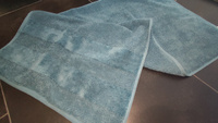 Cleanelly Полотенце для лица, рук Heat , Хлопок, 50x90 см, лазурный, 1 шт. #47, Анастасия Е.
