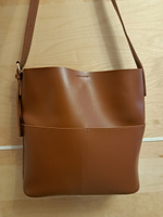 Женская сумка шоппер на плечо экокожа коричневая классическая большая, кожаная, стильная, подарок женщине, девушке, жене, подруге или бабушке #6, Мария З.