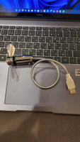 Компактный USB вентилятор с LED часами и гибкой ножкой. Портативный USB-вентилятор гибкий. Светодиодные часы. Флэш-вентилятор в виде часов #8, Анна Б.