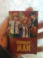 Карточки с изображением персонажей Человек-бензопила Chainsaw Man lomo card #1, Юля