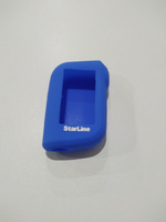 Чехол для брелка автомобильной сигнализации SL A93, А63, A39, A36 синий, силиконовый #78, Сергей К.