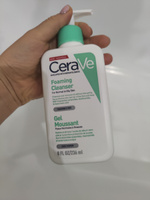 Увлажняющий гель для умывания CeraVe Hydrating Cleanser для нормальной и сухой кожи лица и тела 236 мл, очищающий с гиалуроновой кислотой #3, вера д.