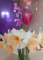 Воздушные шары для девочки на день рождения "Любимая дочка!" 30 см набор 10 штук #64, Валентина А.