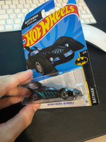 HKG38 Машинка металлическая игрушка Hot Wheels коллекционная модель BATMAN FOREVER BATMOBILE черный #31, Данил Н.