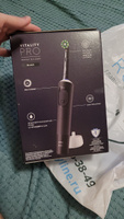 Набор оригинальных зубных щеток Braun Oral-B Vitality Pro лиловая и черная #33, Ирина К.