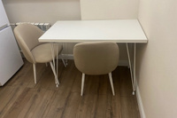 Кресло для кухни с мягкой спинкой 1 шт. Стул кухонный велюр для стола в гостиной #33, Asya I.
