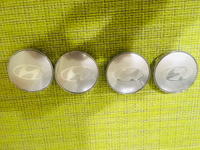 Колпачки заглушки на литые диски Хендай серебро 60/56 мм, комплект 4 шт. #7, Евгений К.