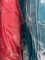Набор полотенец махровых 4 шт, (2 шт 50х90см, 2 шт 70х130см) бирюзовый и розовый цвет, полотенце махровое, полотенце банное, набор полотенец подарочный #124, Эдуард М.