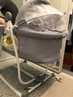 Кровать детская Simplicity 299777 Elite для новорожденных для спальной комнаты / колыбель-качалка с защитными бортиками для ребенка для путешествий #11, Айна Л.