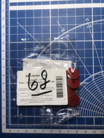 Диск фибра (red fibre) 9 мм КиКТойс для изготовления подвижных суставов игрушек (20 шт) #7, Надежда Л.