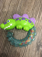 Погремушка для новорожденного Smart Baby "Крокодильчик" с прорезывателем для зубов, погремушка прорезыватель, грызунок, развивающая игрушка для малышей, детская #59, Людмила М.