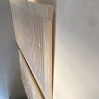 Дверь жалюзийная деревянная Timber&Style 985х494 мм, комплект из 2-х шт. сорт Экстра #117, Frank Aleks