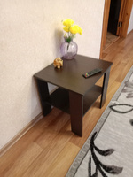 Журнальный стол Asti (Асти), цвет Венге, 50х47х45 см / столик прикроватный / деревянный / в спальню, гостиную #39, Лариса Д.