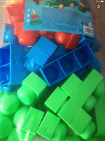 Пластиковый конструктор 24 элемента Рыжий кот. Развивающая игрушка для малышей, подарок для девочки и мальчика #11, Ирина Щ.