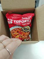 Корейская лапша быстрого приготовления Samyang Topokki Ramen с пряным соусом для токпокки (Корея), 80 г #10, Юлиана Ч.