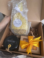 Подарочный набор для женщин: подарок маме подруге сестре коллеге на день рождения: сухоцветы букет, вкусняшки, конфеты, открытка. Бокс со сладостями (сладкий бокс) #8, Розум Ксения