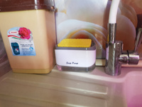 Диспенсер кухонный для моющего средства с губкой/ дозатор для кухни #77, Мария Р.