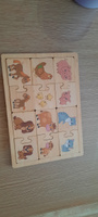 Развивающая деревянная игра пазл для малышей "Мама и малыш" (Развивающие пазлы для маленьких) Десятое королевство #121, ПД УДАЛЕНЫ