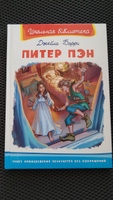 Внеклассное чтение. Д. Барри. Питер Пэн. Издательство Омега. Книга для детей, развитие мальчиков и девочек | Барри Джеймс Мэтью #3, Мария Ш.