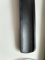 Ложка для обуви деревянная Доляна, рожок обувной, цвет черный, размер 38х3,5 см #12, Влад Ш.