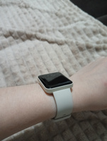 Силиконовый ремешок для Xiaomi Redmi Watch 2 Lite, POCO Watch / Ремешок для смарт-часов Сяоми Редми Вотч 2 Лайт и Поко Вотч, Бежевый #118, Виктория Д.