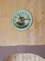 Часы Настенные Алмаз 22,5 см, бесшумные на кухню дачу чай Е17 #132, Мерлина Елена Дмитриевна