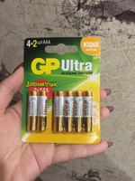 Батарейки мизинчиковые GP Ultra 24A (LR03) AAA 1,5V щелочные (алкалиновые), 6 шт #72, Наталья Желдыбина