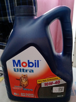 MOBIL ULTRA 10W-40 Масло моторное, Полусинтетическое, 4 л #28, Сергей Г.