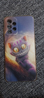 Силиконовый чехол на Samsung Galaxy A52/A52s / Самсунг А52/A52s "Cheshire Cat" #30, Анна К.