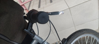 Заглушки руля велосипеда пластиковые, черные, пара #4, Овик К.