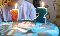 ND Play Свечи для торта цифра 1 "Гарри Поттер / Harry Potter", 1 шт, 1 уп. #6, Boba Fett