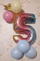 Набор надувных шаров с цифрами и короной "Розовая принцесса" #3, Александра Щ.