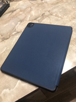 Чехол книжка для iPad Pro 12.9 (2022, 2021, 2020г), Dux Ducis Domo series синий #16, Рамин Д.