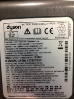 Аккумулятор для пылесоса Dyson DC45, DC31, DC35 (Type B) 2200 mAh, 22.2 V #7, Василий П.