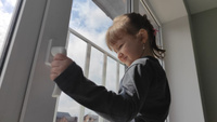 Барьер-решетка/защита на окно от выпадения детей. Ширина 49-53 см, высота 85 см #59, Анастасия В.