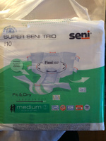 Подгузники для взрослых Super Seni trio Medium (обхват 75-110 см), 10 шт. #6, Сергей Ш.