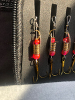 Блесна вертушка для рыбалки приманки вращающиеся рыболовные вертушки для спиннинга набор приманок для летней рыбалки на щуку, окуня, жереха 16 штук #4, Алексей Г.