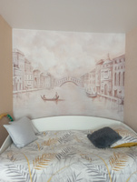 Фотообои флизелиновые на стену 3д GrandPik 71485 Фреска "Венеция", 250х200 см(Ширина х Высота) #6, Ольга В.
