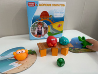 Развивающие игрушки монтессори для малышей 1TOY Растем вместе Морские обитатели #5, Ольга Р.