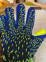 Перчатки Атлетико футбольные вратарские детские латексные нескользящие для мальчика #5, Александр М.