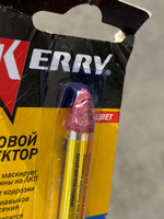 Восковой корректор KERRY, карандаш от царапин и сколов на авто, красный #1, Кирилл К.