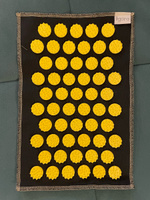 Аппликатор Кузнецова, массажный акупунктурный коврик игольчатый IGORAFIT AIR 32x21 см, желтые фишки #8, Олег Г.