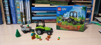 Конструктор LEGO City Трактор для работ в парке, 86 деталей, 5+, 60390 #32, Никита С.