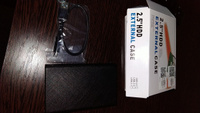 Внешний корпус для жесткого диска 2.5" SATA, USB-С 3.1, черный #21, Юрий Б.